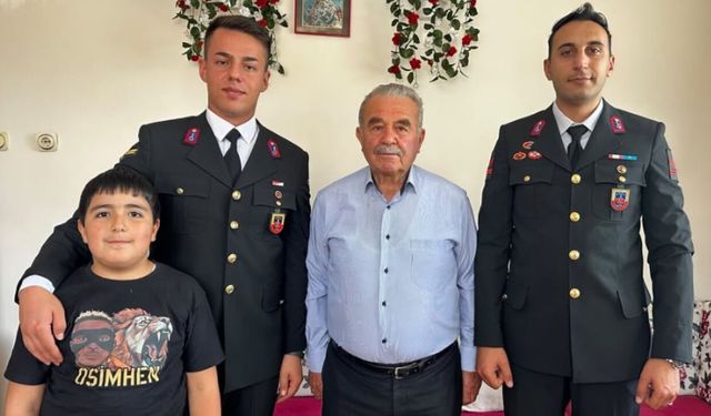 Taşköprü'de anlamlı babalar günü programı: Şehit babalarına vefa ziyareti