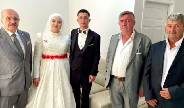 Taşköprü’de Kara ve Yıldız ailelerinin mutlu günü