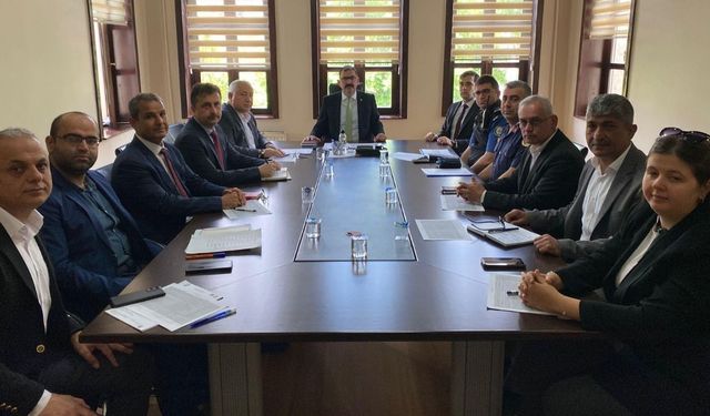 Taşköprü’de okul güvenliği için kapsamlı toplantı yapıldı