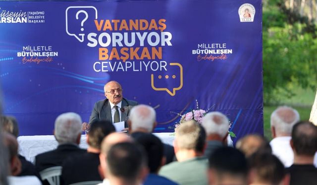 Taşköprü’de 'Vatandaş Soruyor Başkan Cevaplıyor' programı gerçekleştirilecek