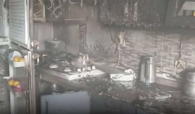 Kastamonu'da müstakil evde yangın: 1 kişi yaralandı