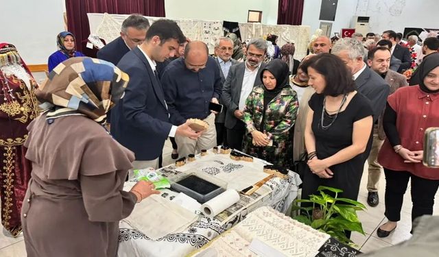 Tosya'da el emeği ürünler göz kamaştırdı