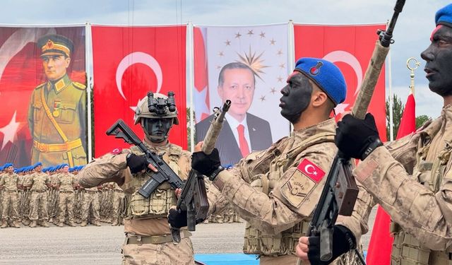 Kastamonu'da gurur günü: 2 bin 547 komando göreve hazır