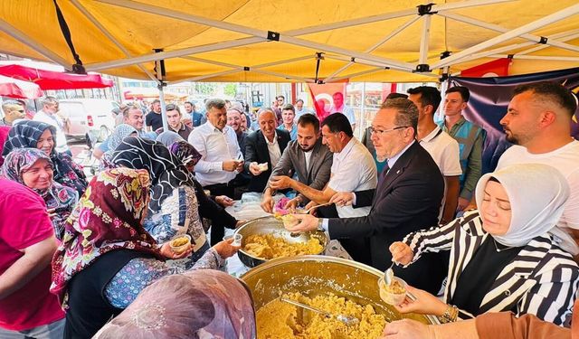 Hanönü’nde 15 Temmuz Şehitleri için ikram