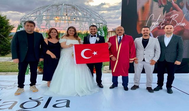 Taşköprü'de Berhan ile Çağla'dan mutluluğa evet