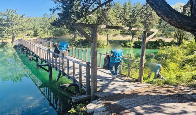 Kastamonu’da hükümlüler doğaya sahip çıktı
