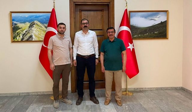 Diyanet İşleri Başkanlığı Müfettişi Altun’dan Kaymakam Demirdağ’a ziyaret