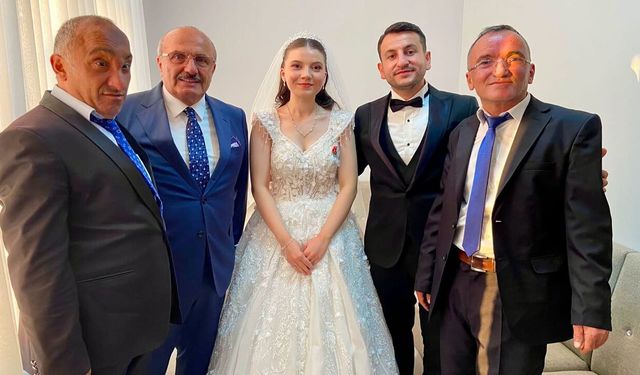 Taşköprü'de Furkan ile Zeynep'in mutlu günü