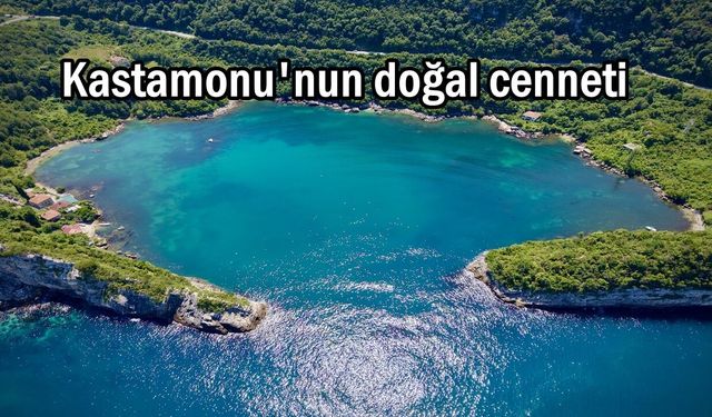 Kastamonu’nun doğal saklı cenneti: Gideros Koyu büyülüyor