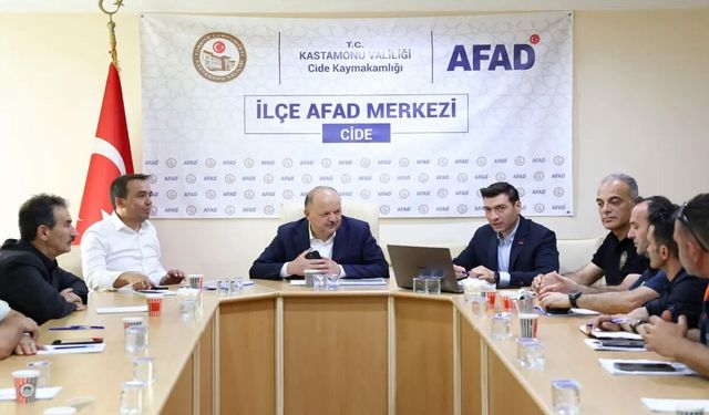 Başkan Hasan Baltacı, Cide’de