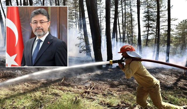 Kastamonulu Bakan Yumaklı: ‘Orman yangınıyla mücadelede 28 bin personelimiz var’