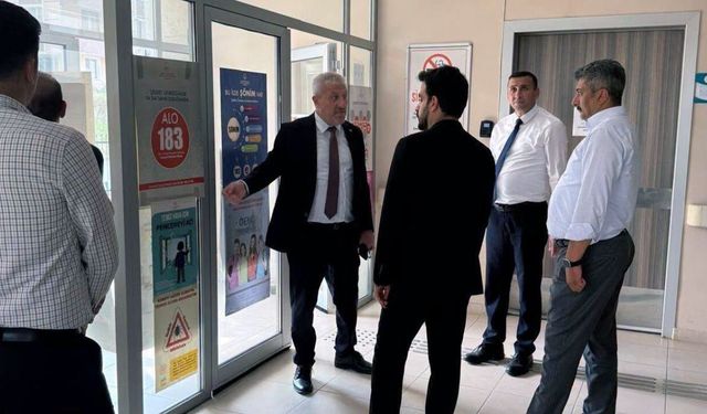 Sağlık hizmetleri masaya yatırıldı: İl Sağlık Müdürü Yavuzyılmaz Tosya'da incelemelerde bulundu