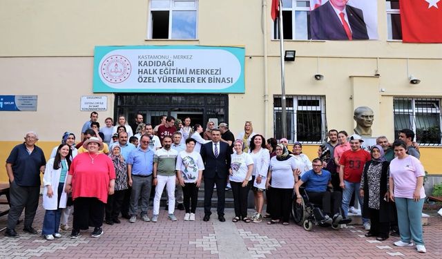 Kastamonu İl Milli Eğitim Müdürü özel bireylerle buluştu