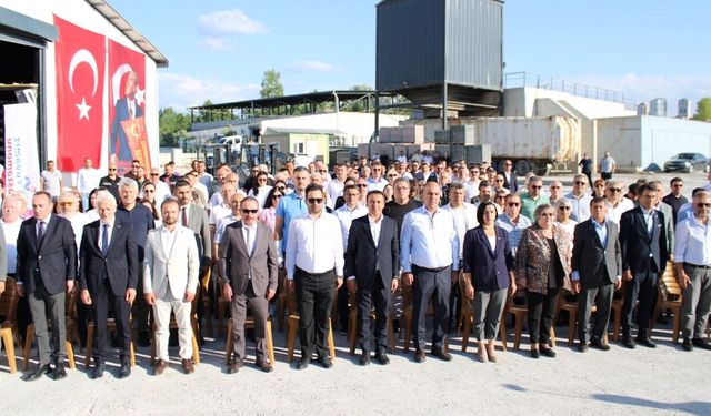 Kastamonu Belediyesi üretime başladı: Parke Üretim Tesisi törenle açıldı