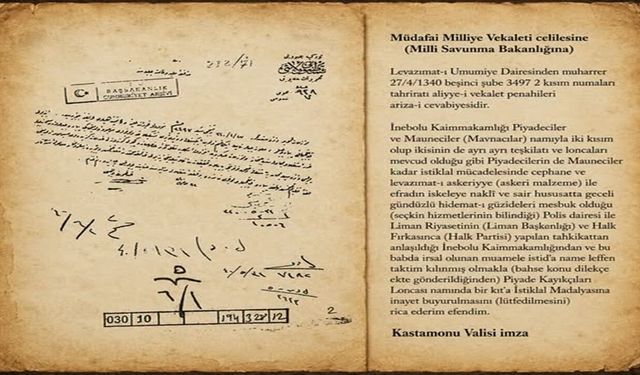 Kastamonu’da, Milli Savunma Bakanlığı yazışmaları gün yüzüne çıktı