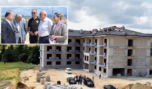 Kastamonu'da 80 kişinin yeni evi olacak: İnşaat hızla yükseliyor