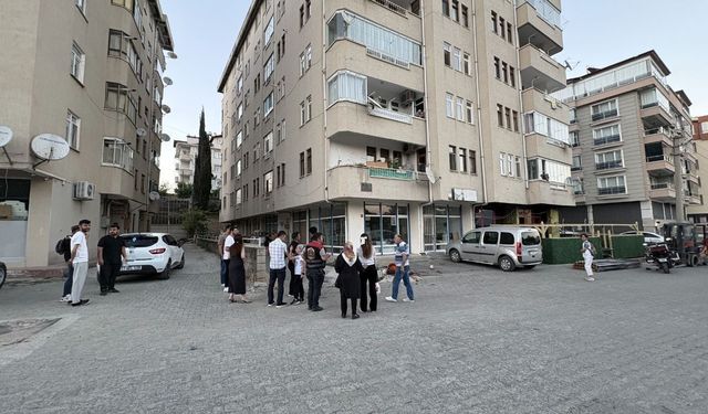 Kastamonu’da balkondaki saksı az kalsın binayı yakıyordu