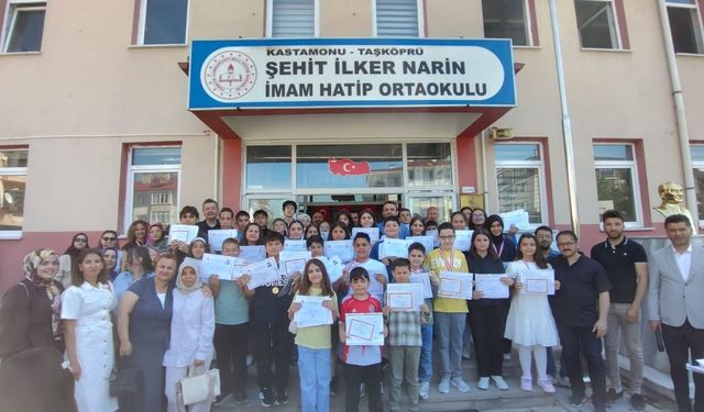 LGS'de Taşköprü birincisi belli oldu: Başarı geleneği devam etti
