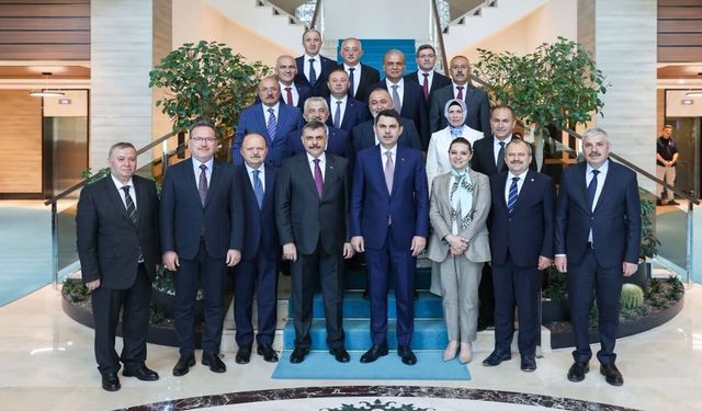 Kastamonu heyetinden Ankara çıkarması: Başkan Arslan'da Bakanlıkta
