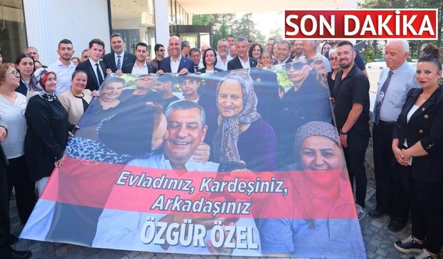 Son dakika: Özgür Özel Kastamonu'ya geldi
