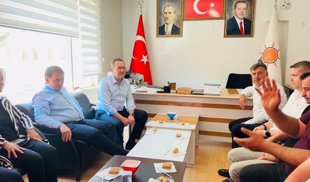 AK Parti Kastamonu Teşkilatından Taşköprü’ye ziyaret