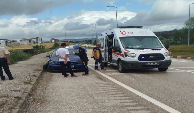 Kastamonu'da korkutan iki kaza: 1 Yaralı