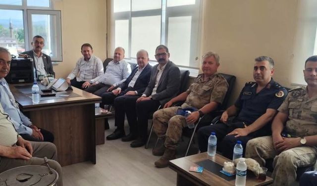Taşköprü Alatarla Köyü'ne protokol ziyareti: İhtiyaçlar yerinde değerlendirildi