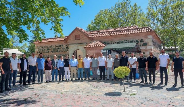 Taşköprü Belediye Başkanı Arslan festival öncesi esnafla buluştu