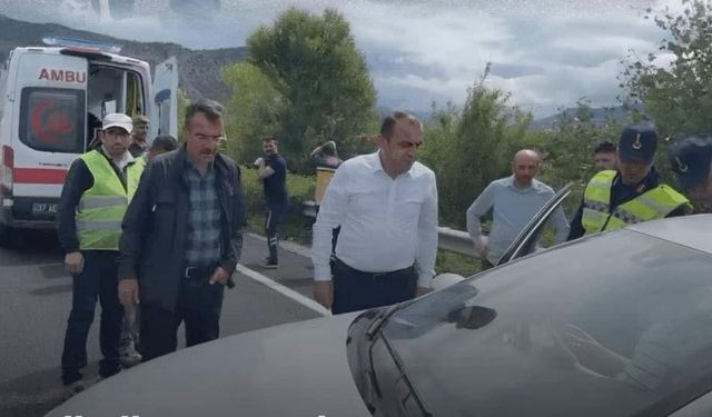 Taşköprü-Hanönü yolunda kaza: 5 kişi yaralandı