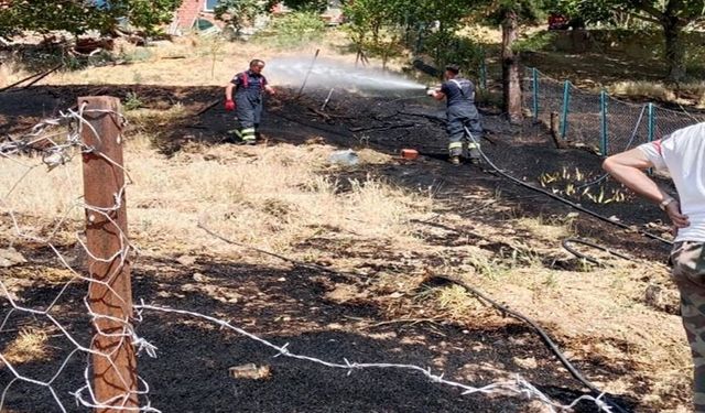 Taşköprü’de yangın çıktı: İtfaiyeden zamanında müdahale