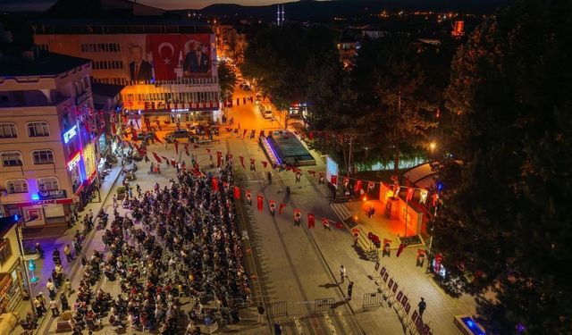 Taşköprü’de 15 Temmuz’un 10. yılında demokrasi nöbeti