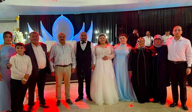 Taşköprü’de mutlu gün: Tolga ile Halime çifti hayatlarını birleştirdi