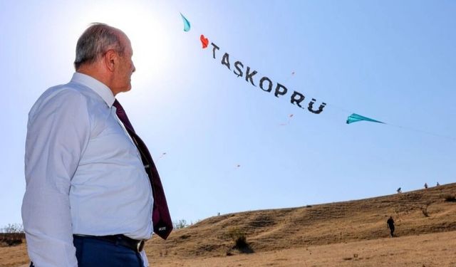 Taşköprü’de yüzlerce uçurtma aynı anda havalanacak