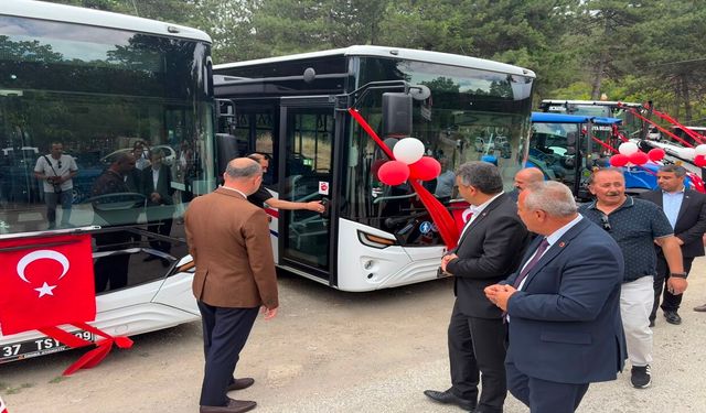 Tosya Belediyesi’nden güçlü yatırım: 100 milyon liralık yeni filo