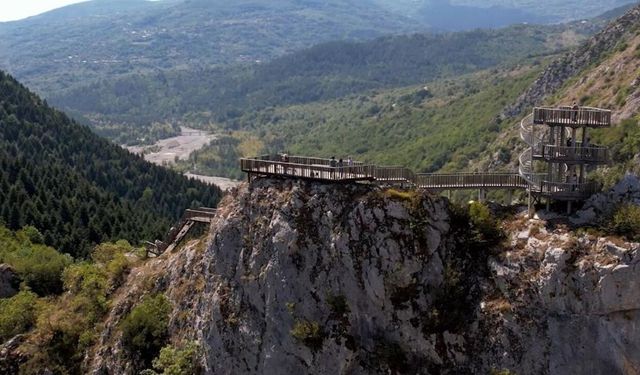 Kastamonu'da Valla Kanyonu’nun turizm potansiyeli yeniden şekilleniyor