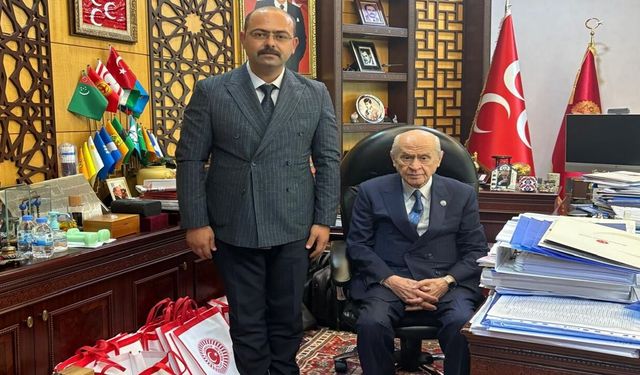 Tosya Belediye Başkanı Kavaklıgil’den Bahçeli’ye ziyaret: İlçenin geleceği masaya yatırıldı