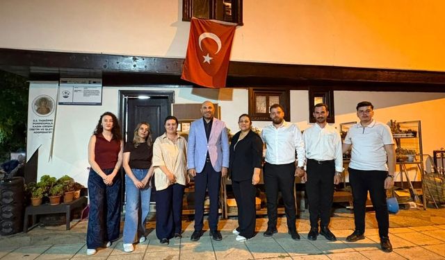 Yaşar Özdemir’den Taşköprü’de kadın kooperatifine ziyaret