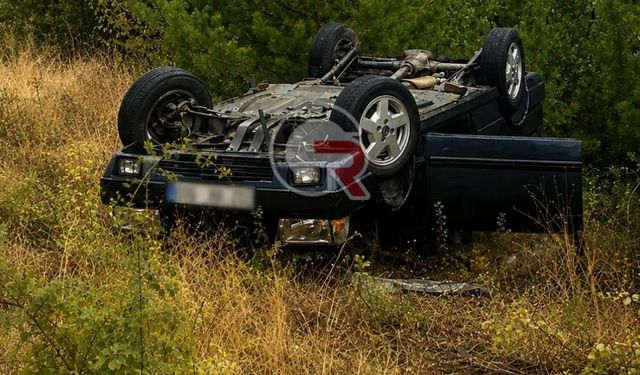 Araç’ta korkutan kaza: Yaşlı çift hastaneye kaldırıldı