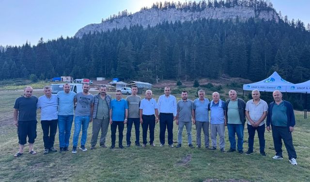 Başkan Metin Yamalı, Hacıağaç Yaylası Şenlikleri'nde vatandaşlarla buluştu