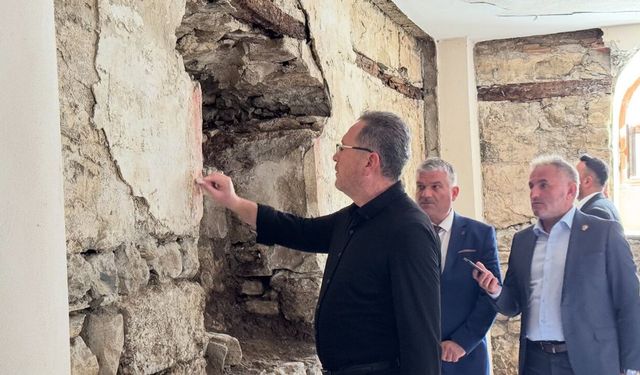 Kastamonu'da 16. Yüzyıllık Tarihi Camide restorasyon başladı