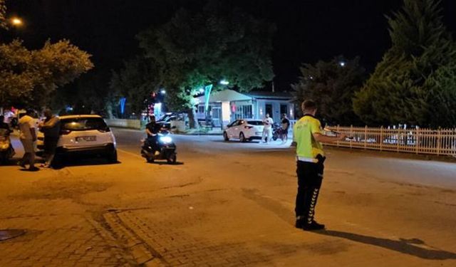Kastamonu'da gece saatlerinde trafik kazası: Motosiklet sürücüsü yaralandı