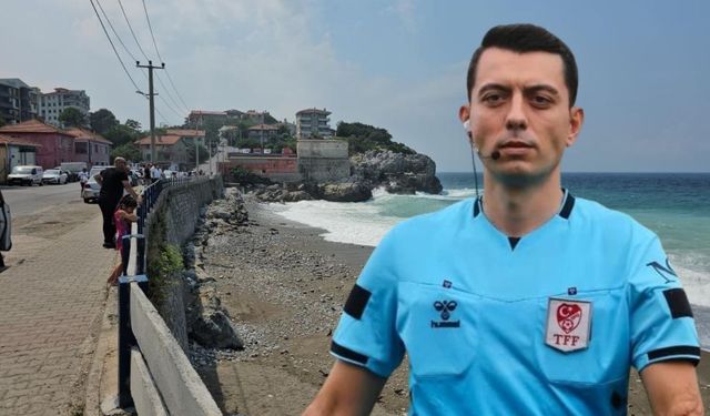 Denize giriş yasağını dinlemedi: Genç hakem hayatını kaybetti