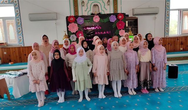 Hanönü’nde Yaz Kur’an kursları dualarla tamamlanacak