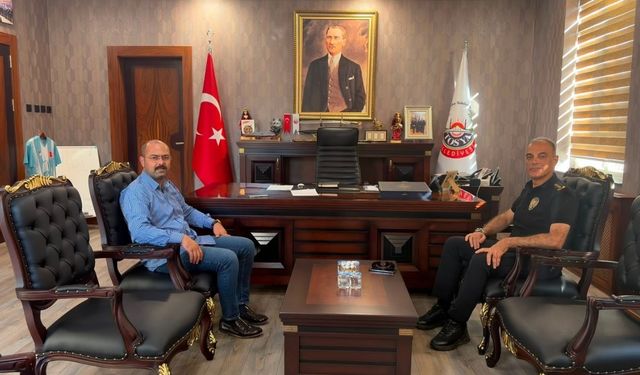 İl Emniyet Müdürü Tamer Taş’tan Tosya’ya ziyaret