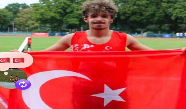 Kastamonulu genç atlet Avrupa’da gururlandırdı