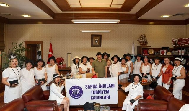 Kadın başkanlardan Taşköprü Belediye Başkanı Arslan’a anlamlı ziyaret