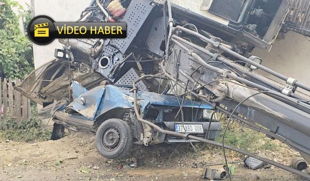 Can pazarında 2 ölü! Kastamonu plakalı otomobili biçti