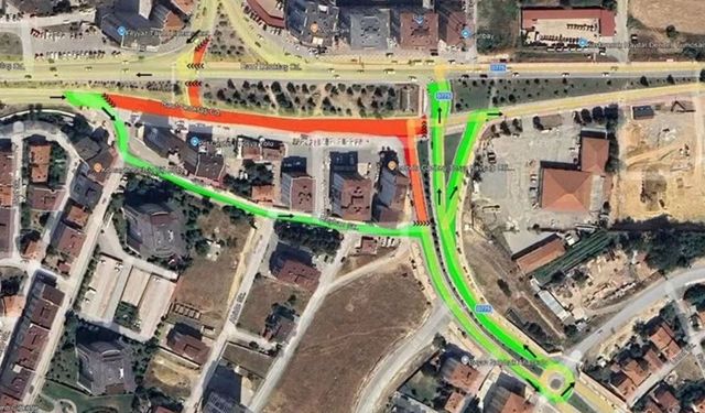 Kastamonu’da altyapı çalışması trafiği etkiledi