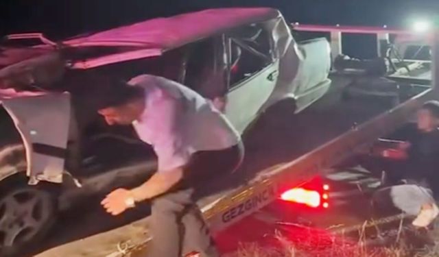 Kastamonu yolunda feci kaza: Hurdaya dönen otomobilde mucize kurtuluş