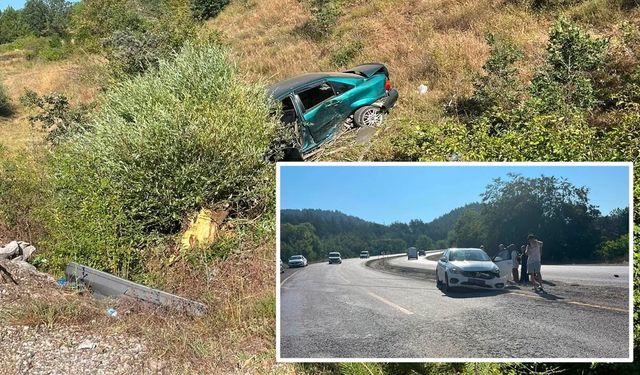 Kastamonu'da 'mıcır' mayını! 10 dakikada 2 kaza!